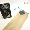 #24 Individual clip in hair extensions Australia 01