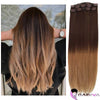 clip in hair extensions sydney #T4-7B - Gadiva Hair Extensions