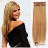 Human hair clip in extensions 01