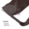 Human hair ponytail extension 7B - 16 - 03